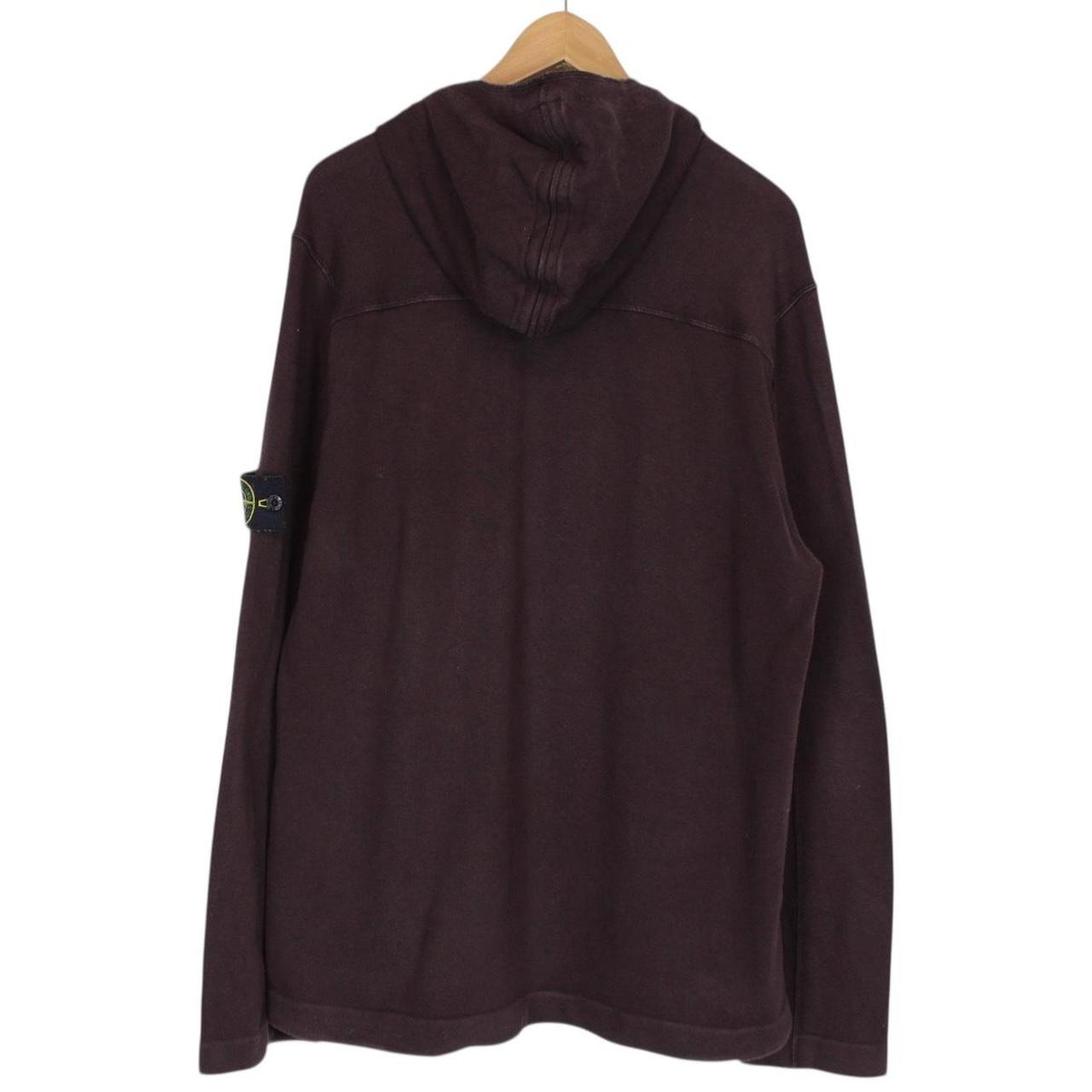 Stone Island AW 2008 Brown Cotton Hoodie Jumper