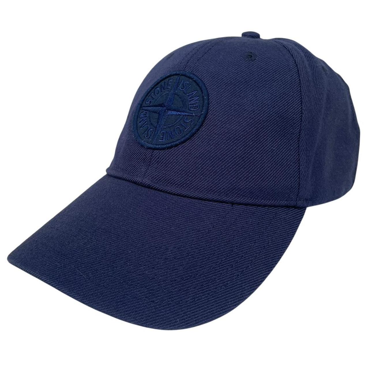 Stone Island AW 2015 Navy Blue Compass Logo Baseball Cap
