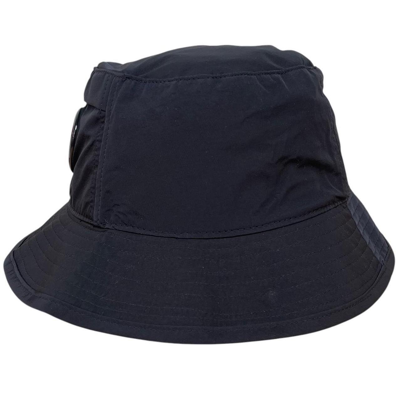 CP Company Navy Blue Chrome-R Nylon Lens Bucket Hat