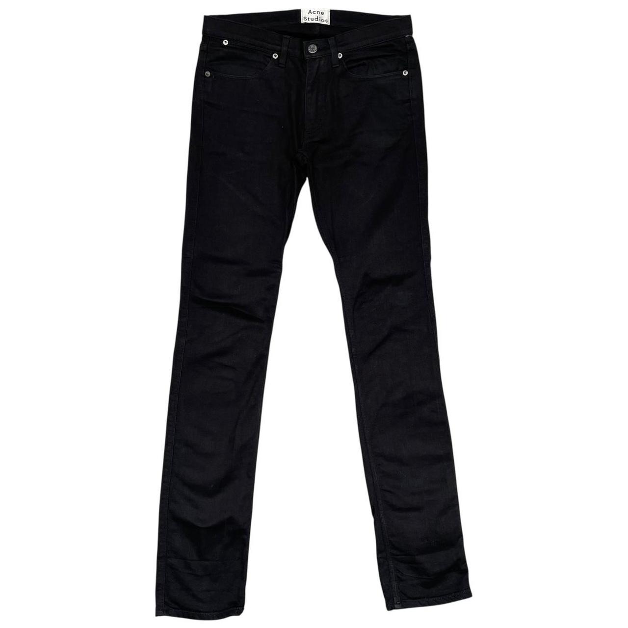 Acne Studios Black Skinny Fit Denim Jeans