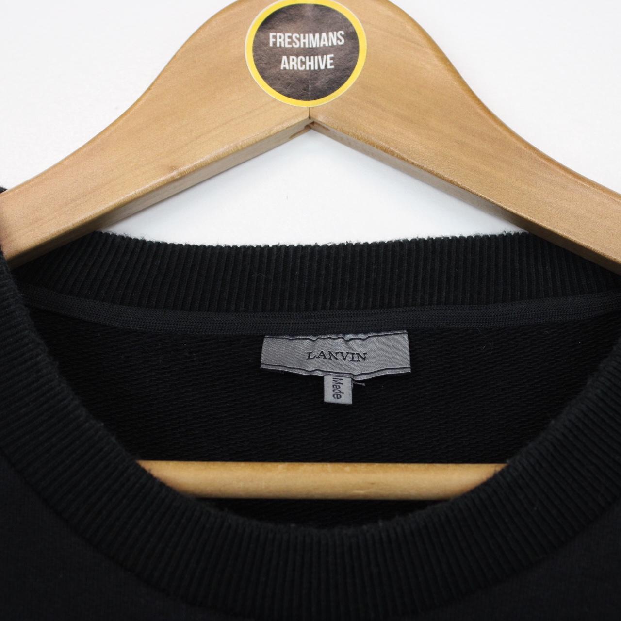 Lanvin Black and Multicoloured Planet Scene Print Sweatshirt Jumper