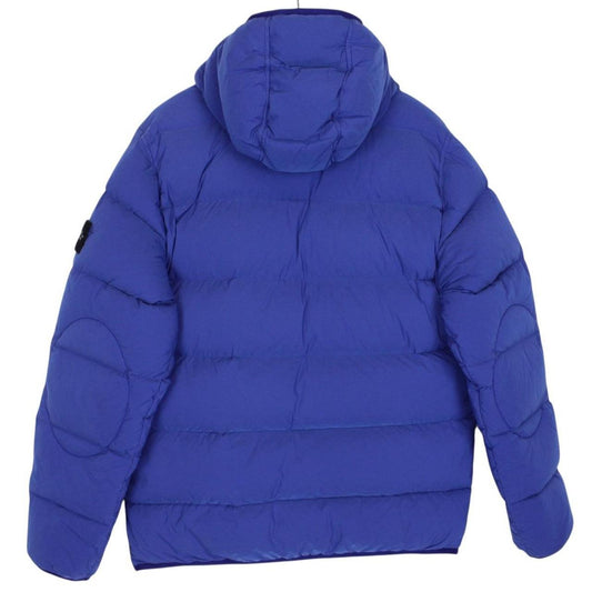 Stone Island AW 2023 Blue Seamless Tunnel Nylon Down-TC Jacket