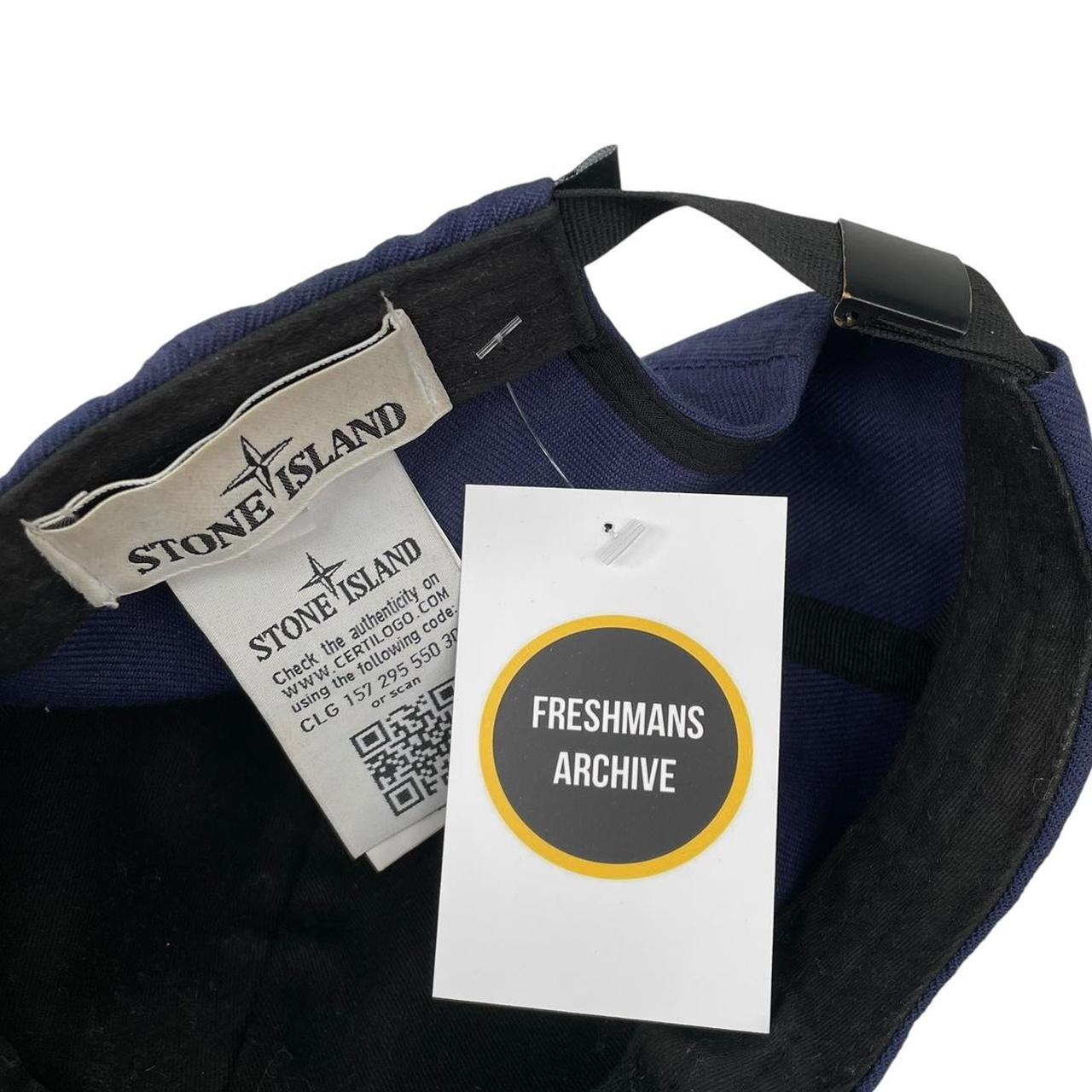 Stone Island AW 2015 Navy Blue Compass Logo Baseball Cap