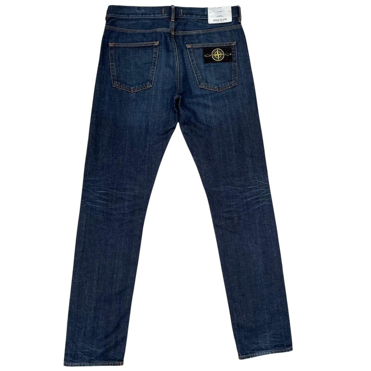 Stone Island SS 2013 Navy Blue RE-T Fit Denim Jeans