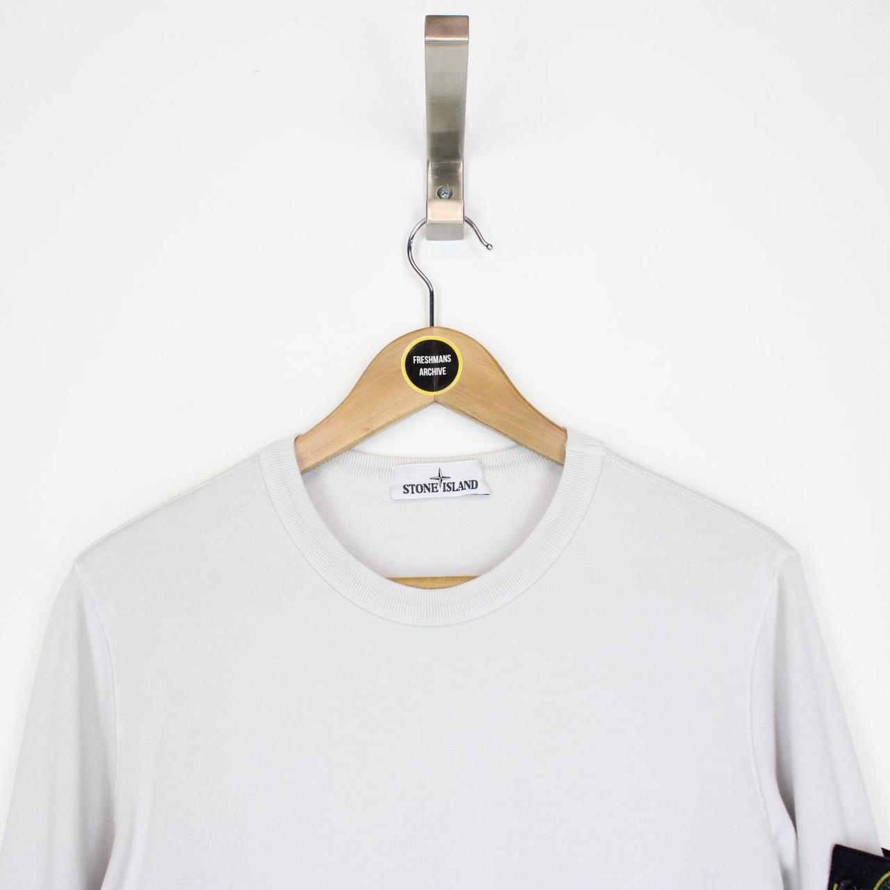 Stone Island SS 2016 White Cotton Sweatshirt Jumper