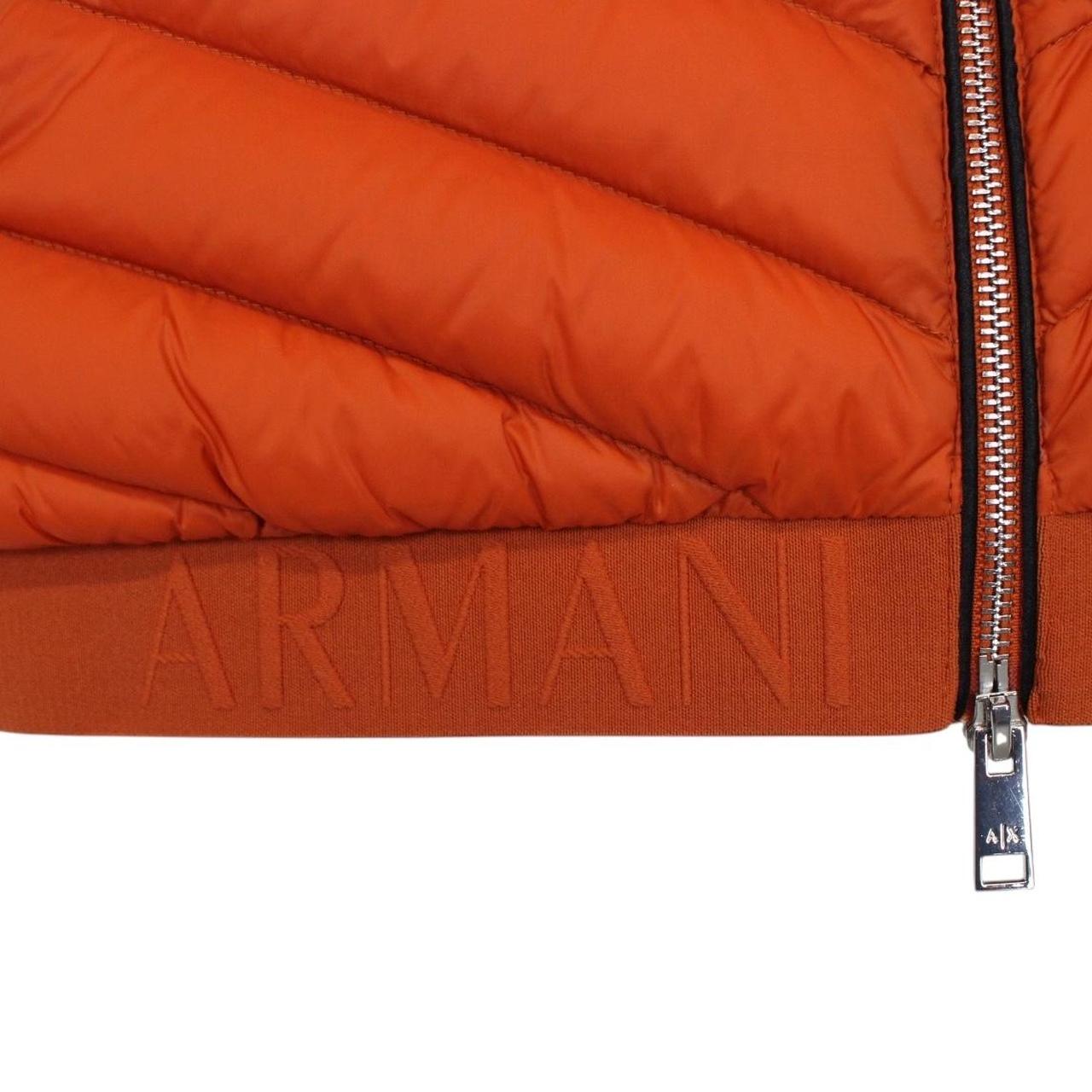 Armani Exchange Orange Nylon Down Gilet / Bodywarmer Jacket