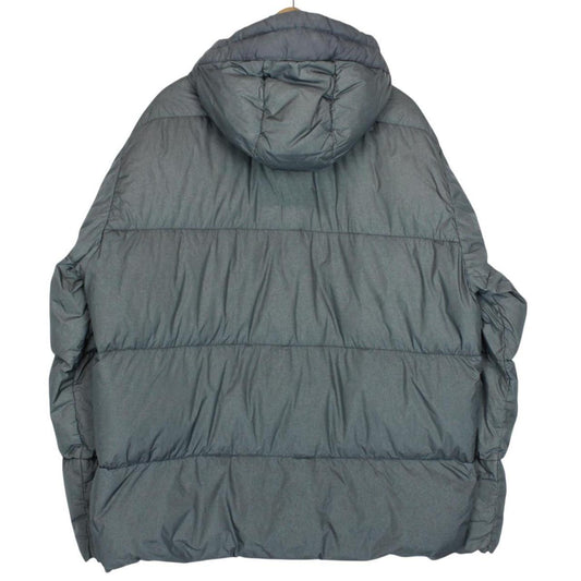 Stone Island AW 2017 Green Garment Dyed Crinkle Reps NY Down Jacket