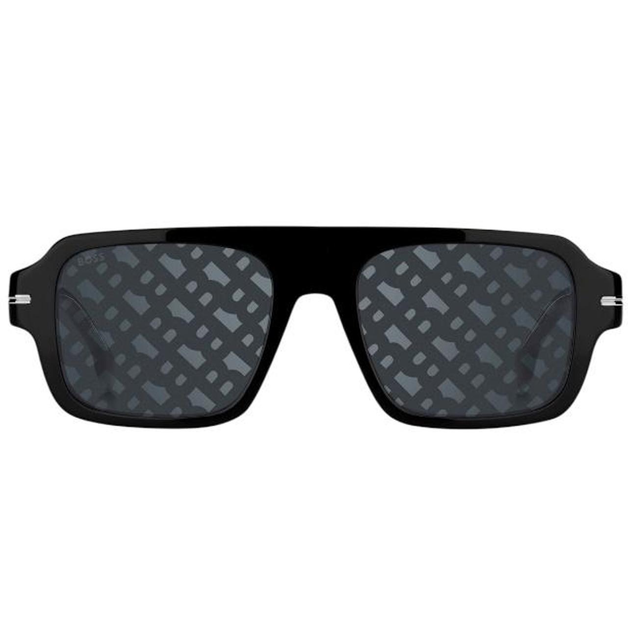 Hugo Boss Black Acetate Monogram Lense Sunglasses