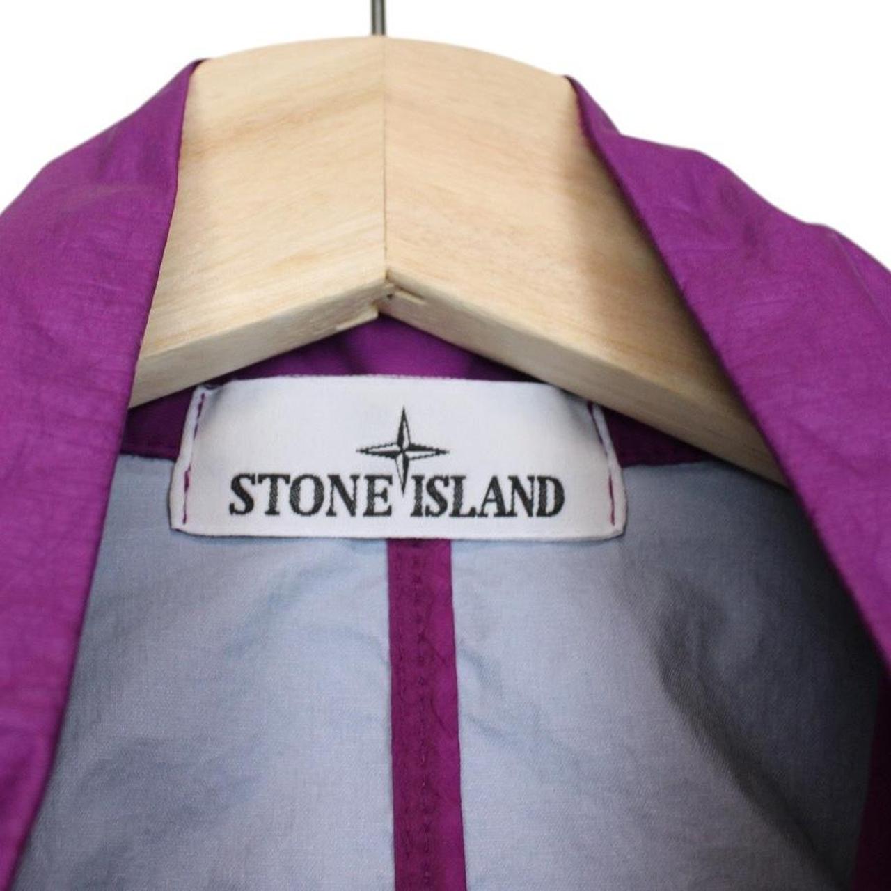 Stone Island SS 2023 Purple Membrana 3L TC Full Zip Jacket