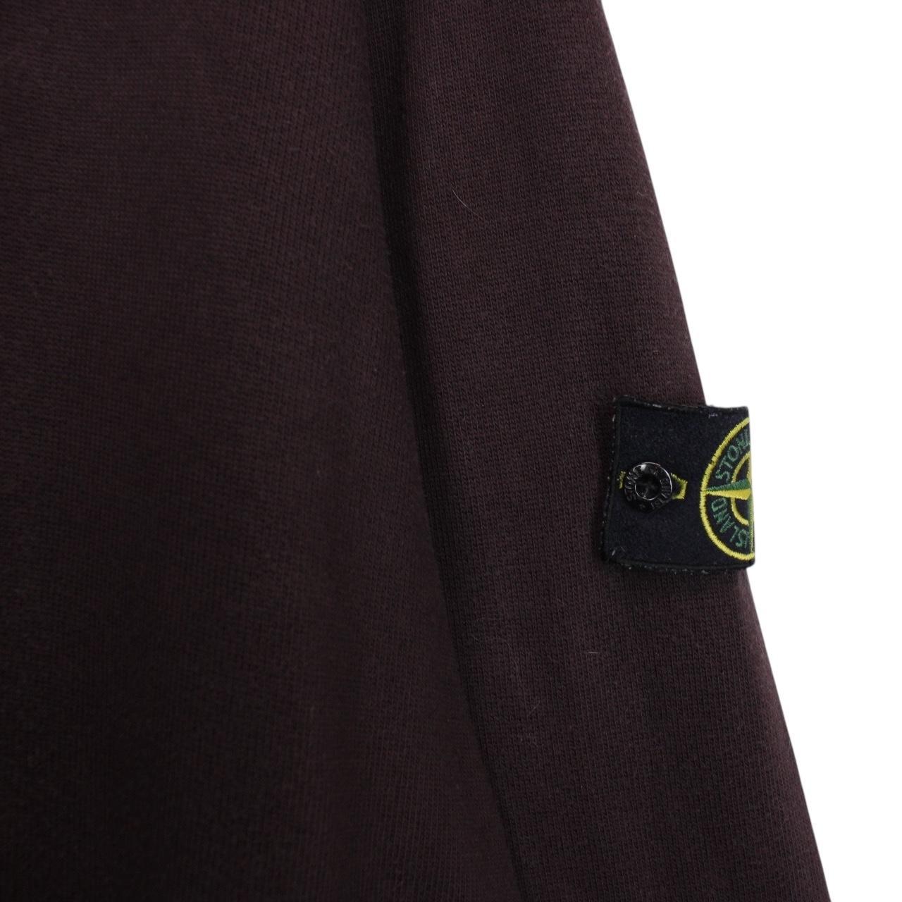 Stone Island AW 2008 Brown Cotton Hoodie Jumper