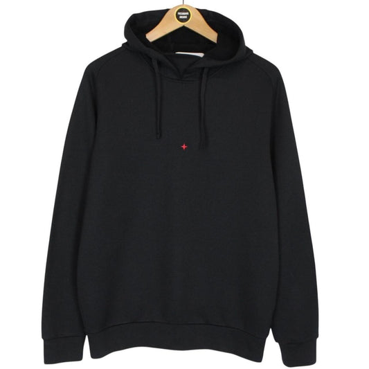 Stone Island Marina SS 2021 Black Cotton Hoodie Jumper