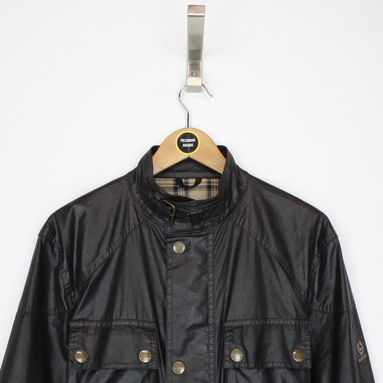 Belstaff Trialmaster Brown Belted Waxed Cotton Jacket