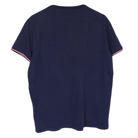 Moncler Navy Blue Maglia Logo Short Sleeve T-Shirt
