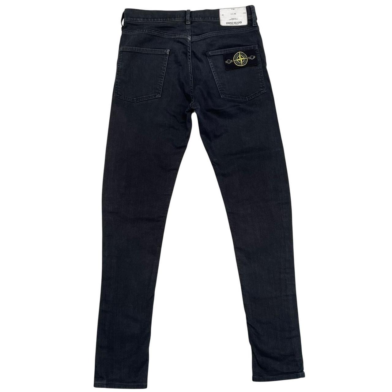 Stone Island SS 2010 Black Slim Fit Denim Jeans