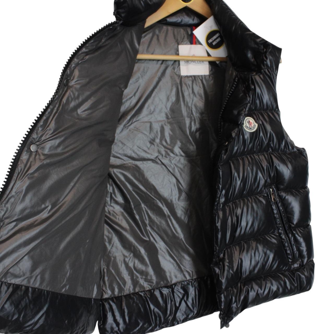 Moncler Black Down Tib Gilet / Bodywarmer Jacket