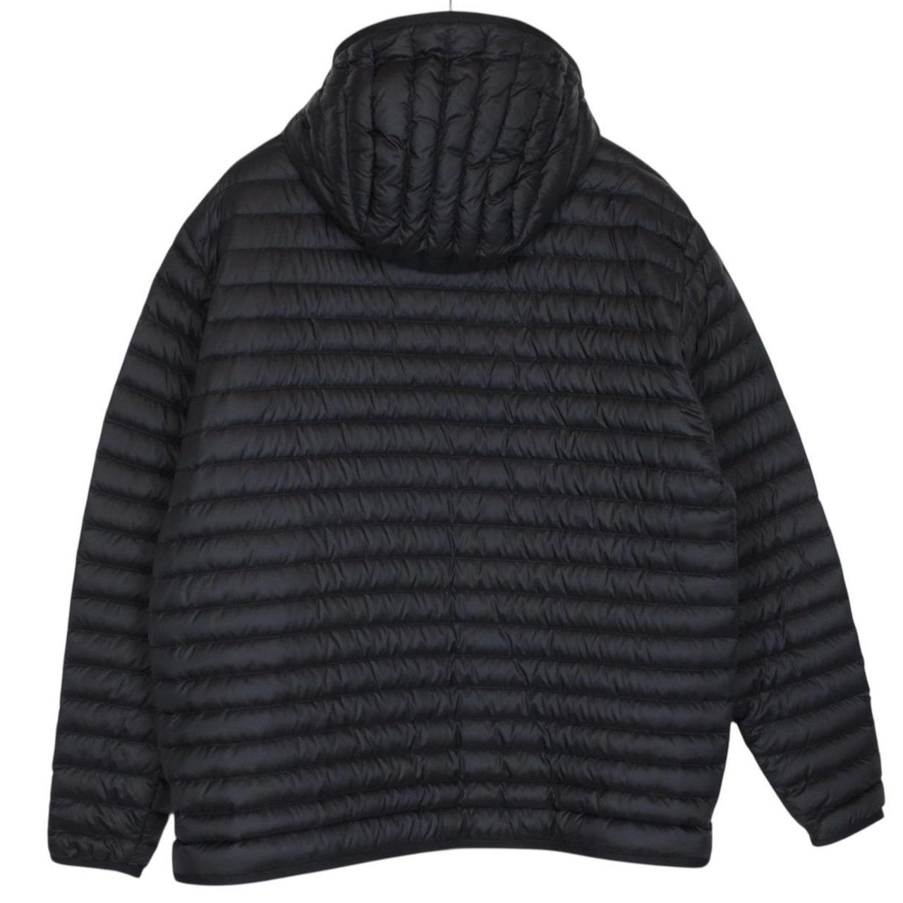 Burberry Black Lenham Logo Appliqué Packable Lightweight Down Jacket