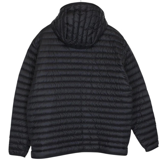 Burberry Black Lenham Logo Appliqué Packable Lightweight Down Jacket