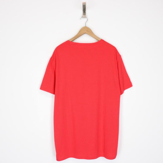 Polo Ralph Lauren Red Short Sleeve Cotton T-Shirt