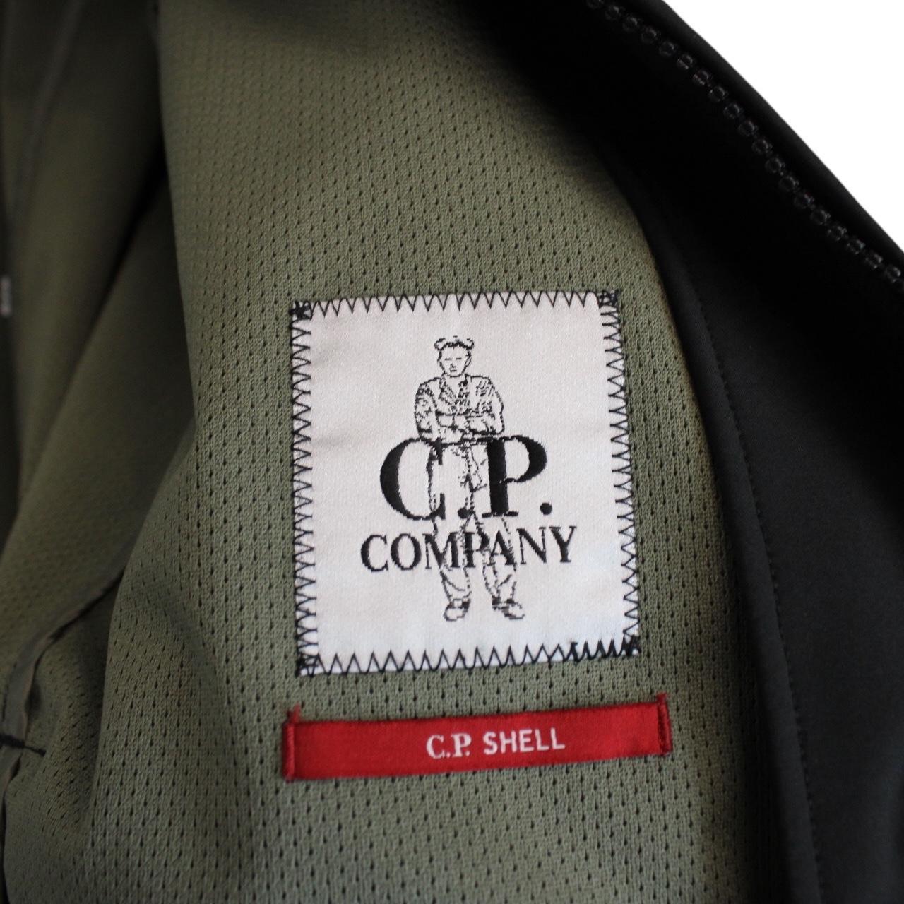 CP Company Black Full Zip Nylon Lens Bomber Jacket