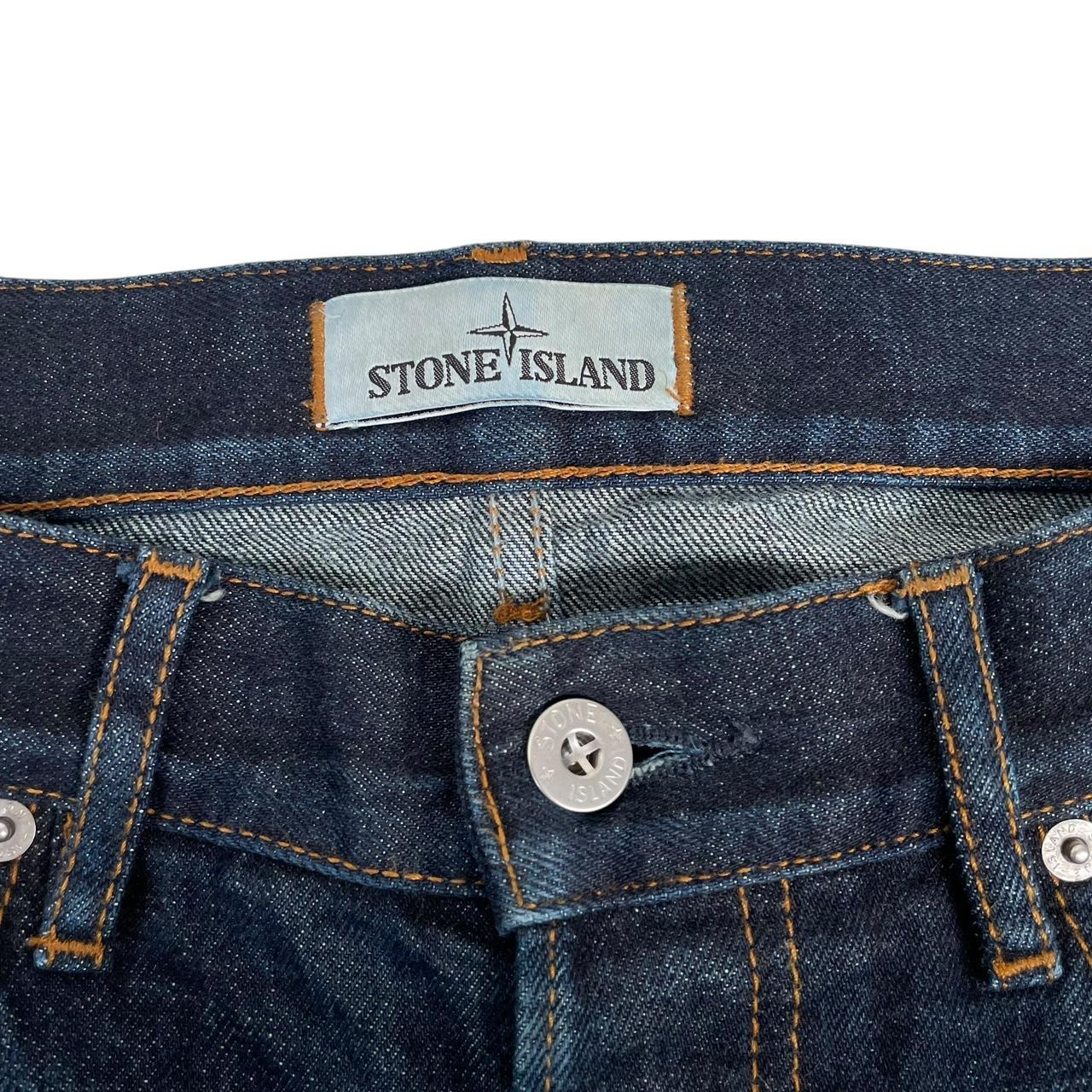 Stone Island AW 2018 Navy Blue Slim Fit Denim Jeans