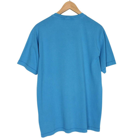 Stone Island SS 2018 Blue Short Sleeve Compass T-Shirt