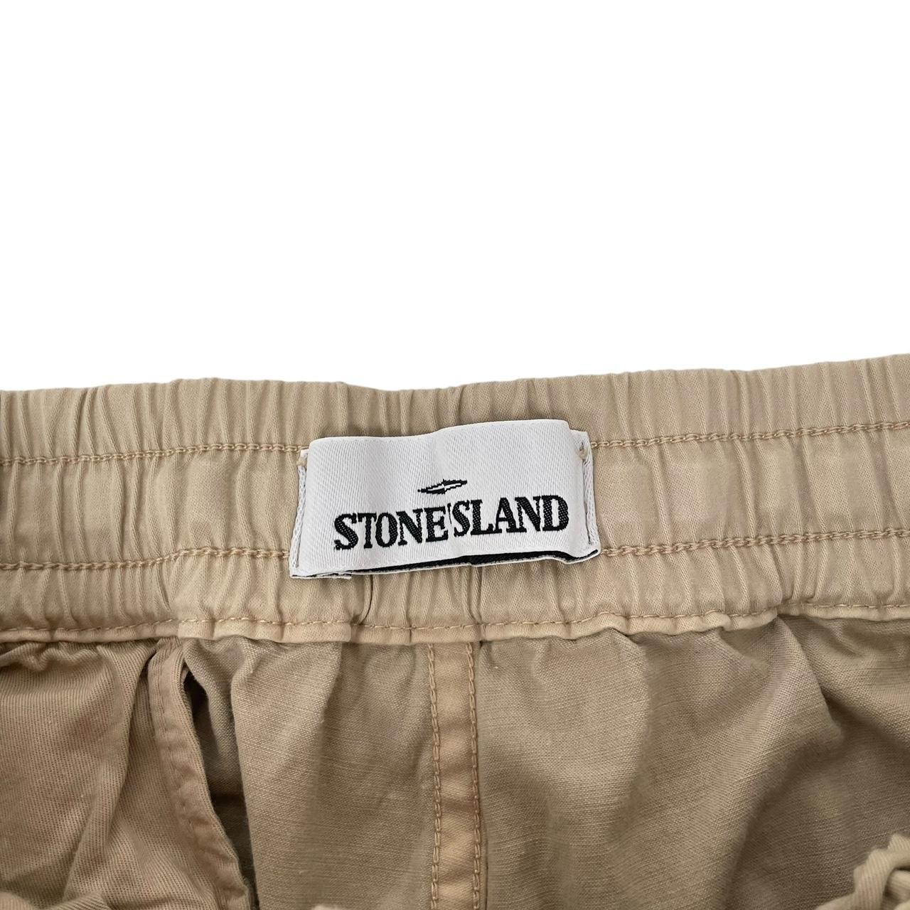 Stone Island AW 2020 Beige RE-T Fit Cargo Trousers