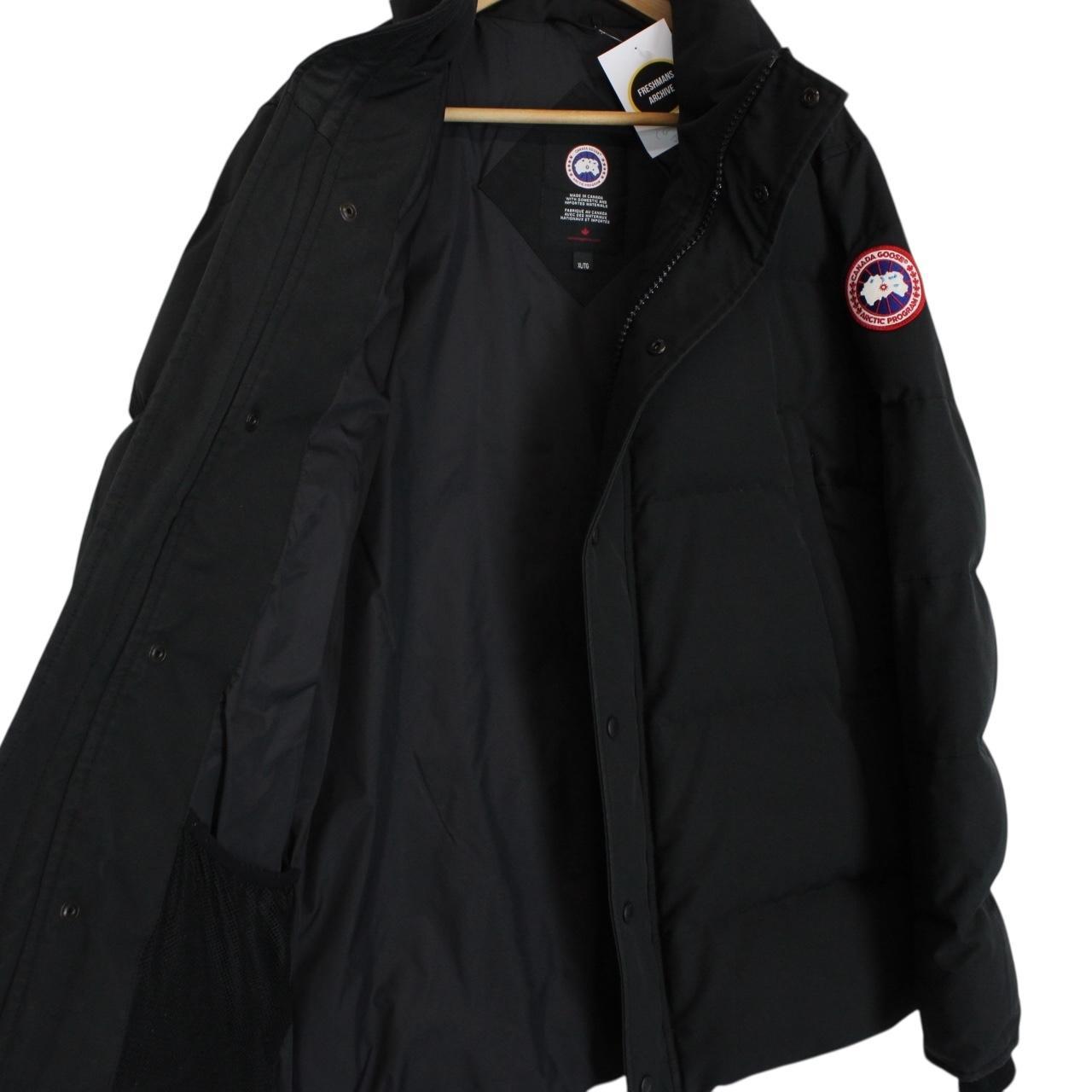 Canada Goose Black Wyndham Parka Down Jacket