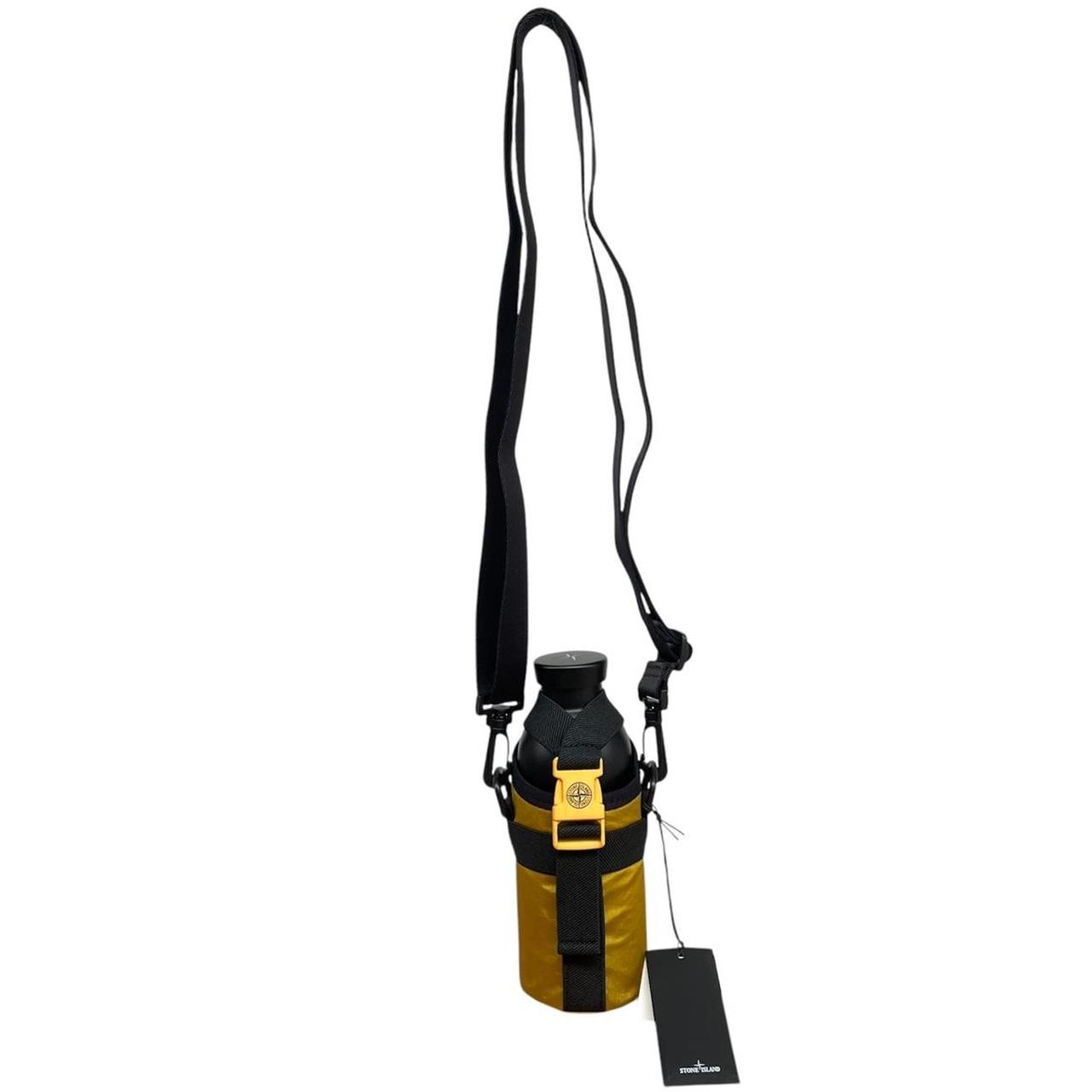 Stone Island x 24 Nylon Metal Yellow and Black Stainless Steel Flask Water