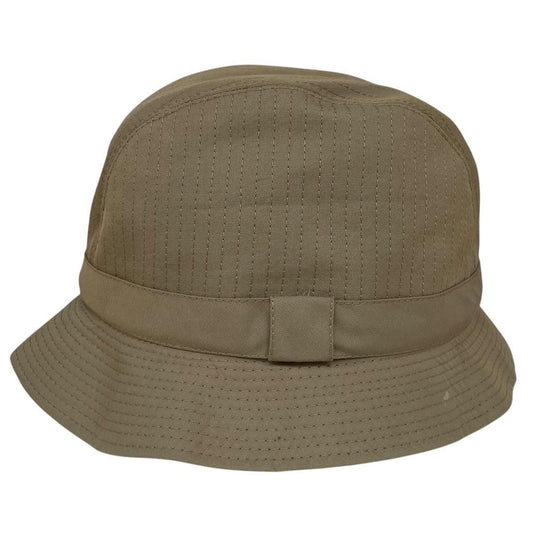 Vintage 80s Burberry Khaki Green Nova Check Cotton Bucket Hat