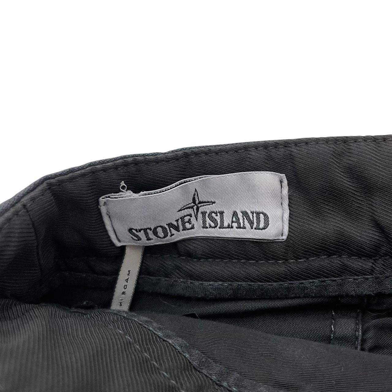 Stone Island AW 2018 Black Slim Fit Cargo Trousers