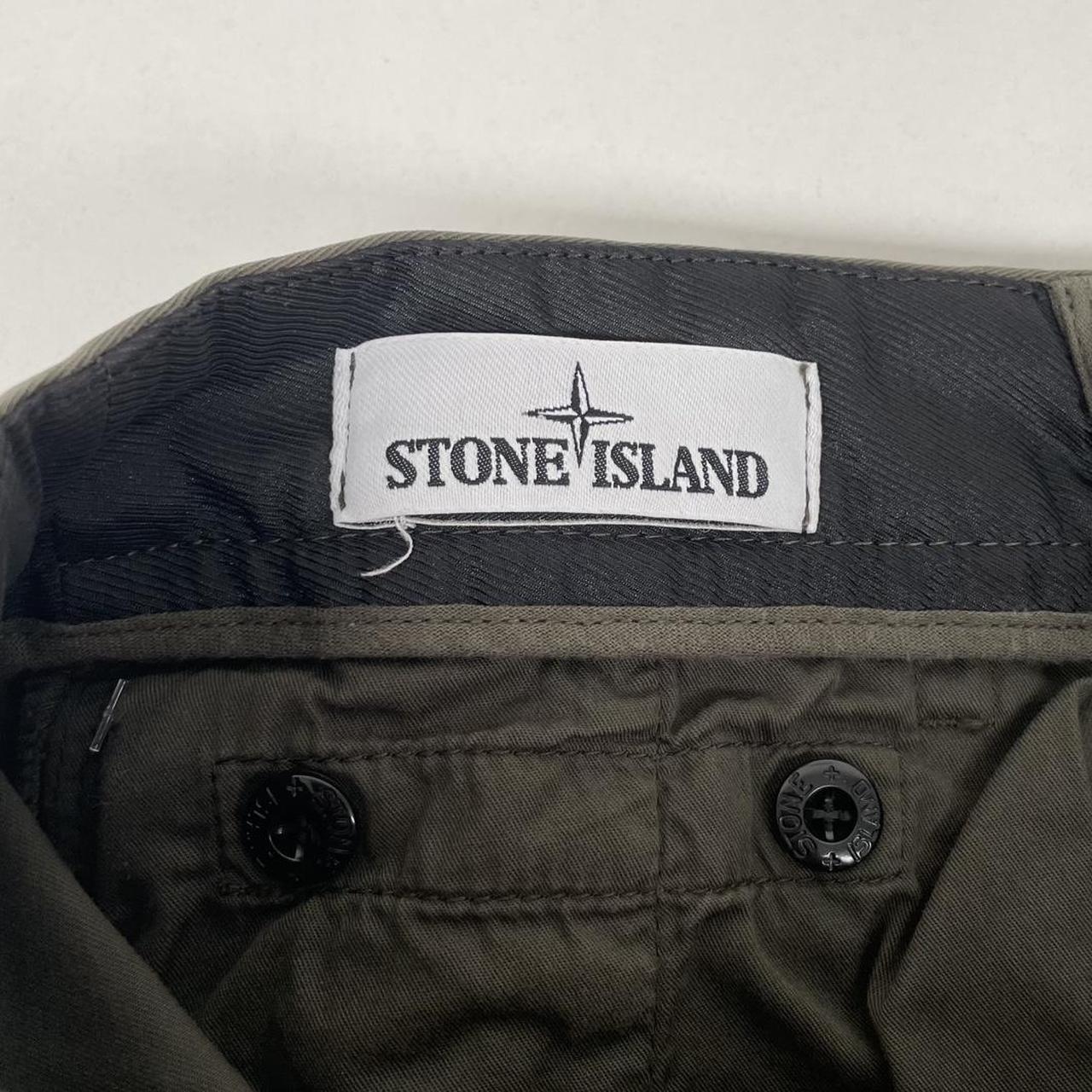 Stone Island AW 2020 Khaki Green RE-T Fit Cargo Trousers