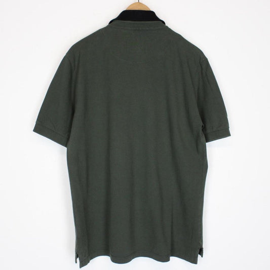Vivienne Westwood Green Short Sleeve Orb Polo Shirt
