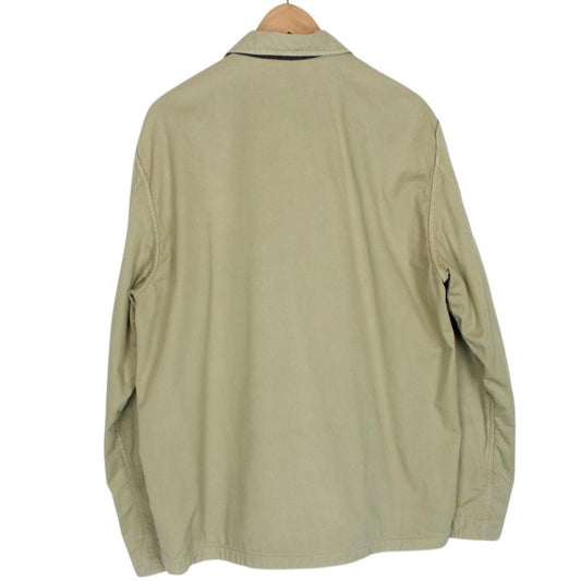 Vintage Stone Island AW 2003 Beige and Brown Reversible Chore Jacket