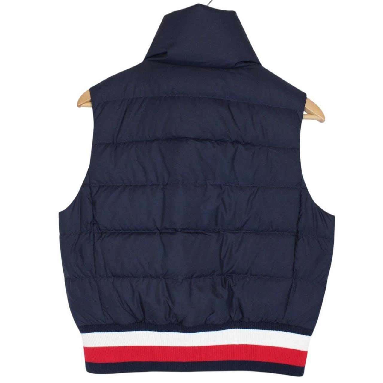 Tommy Hilfiger Navy Blue, Red and White Full Zip Gilet / Bodywarmer
