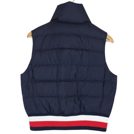Tommy Hilfiger Navy Blue, Red and White Full Zip Gilet / Bodywarmer