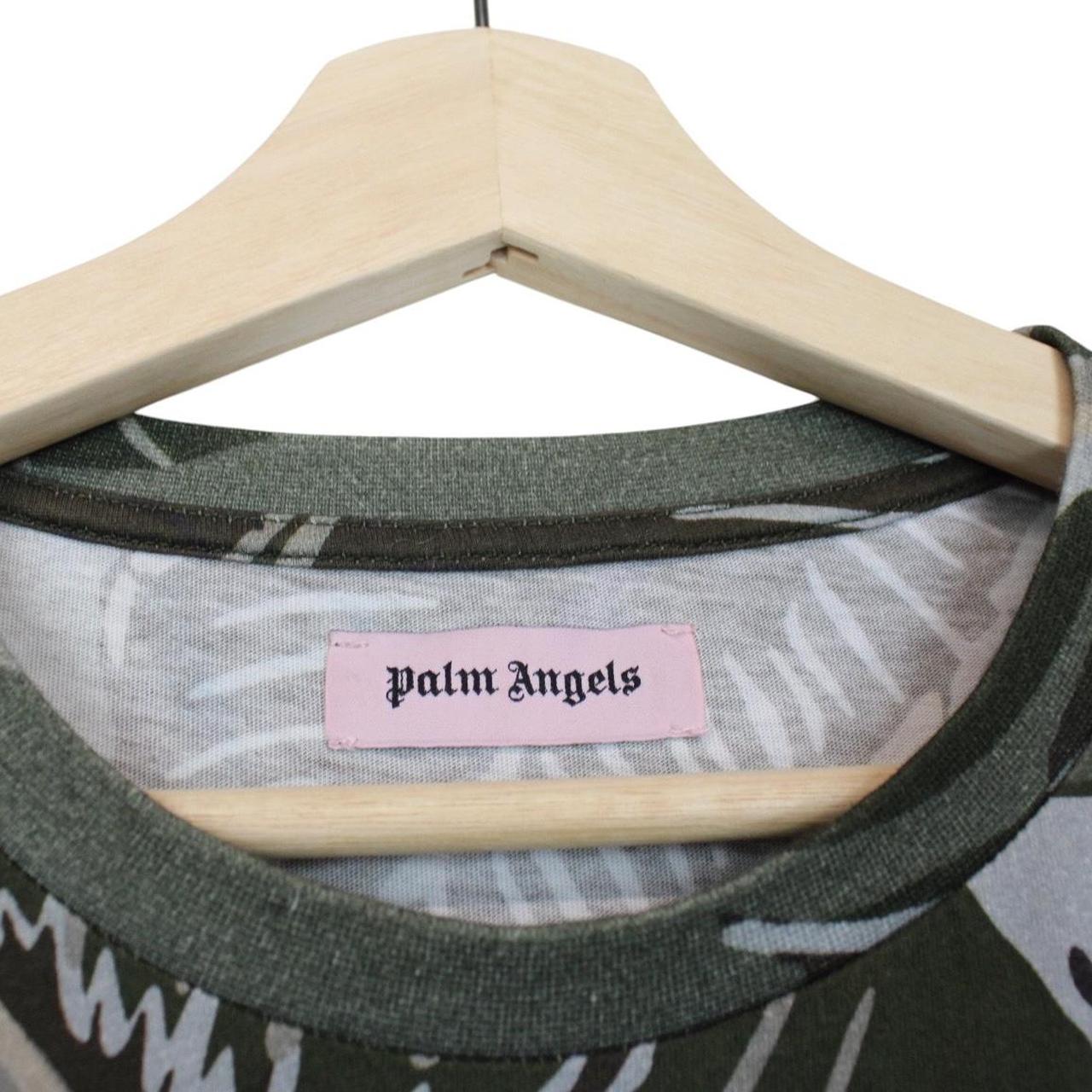 Palm Angels Multicoloured Logo Print Short Sleeve T-Shirt