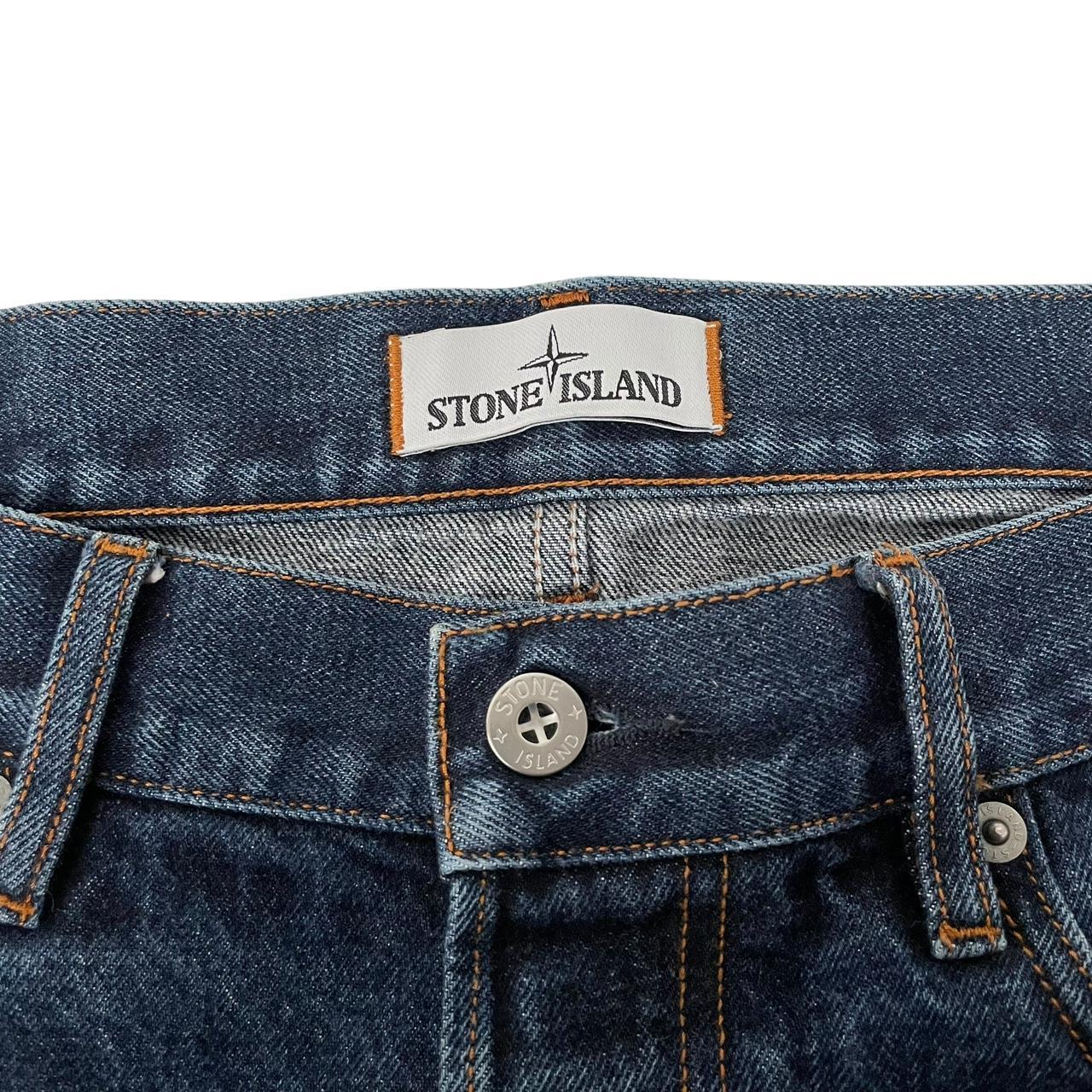 Stone Island SS 2016 Navy Blue Slim Fit Denim Jeans