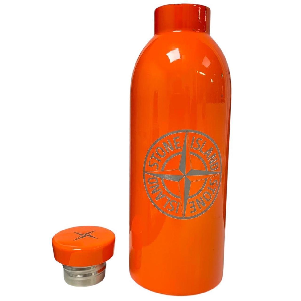 Stone Island x 24 Orange Stainless Steel Heat Reactive Flask Water Bottle