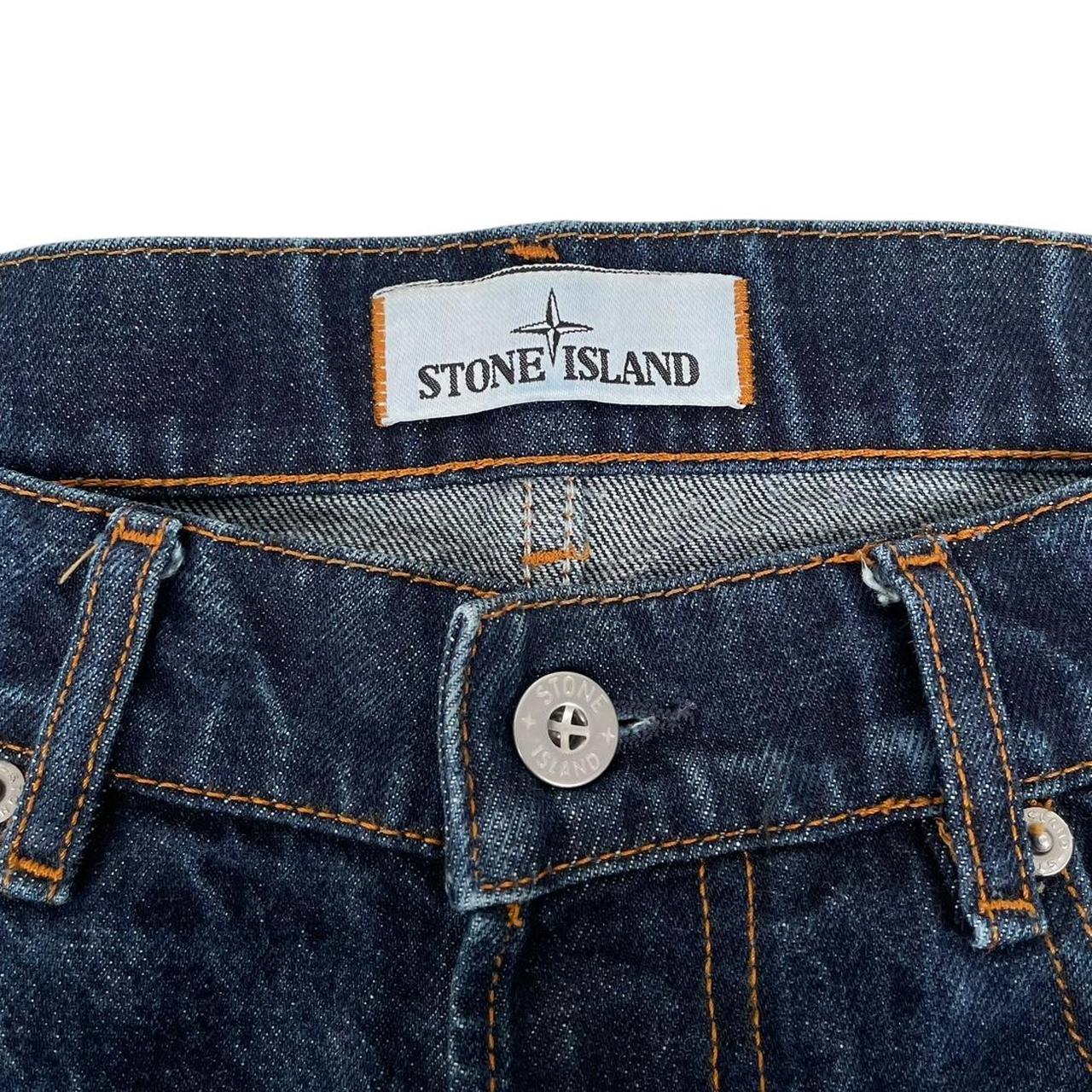 Stone Island AW 2018 Navy Blue RE-T Fit Denim Jeans