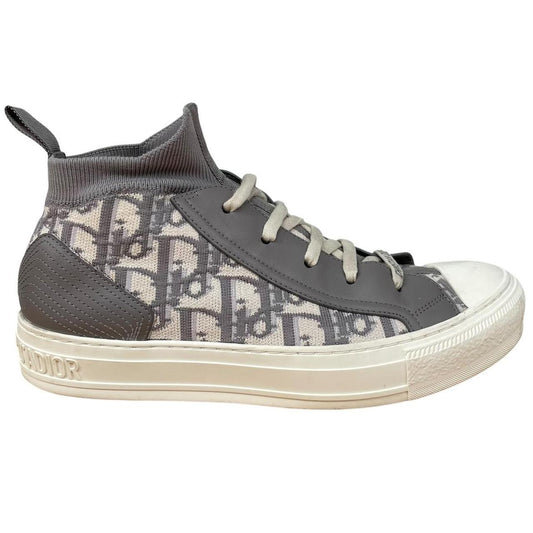 Christian Dior Walk’n’Dior Grey and Cream Oblique Technical Trainers