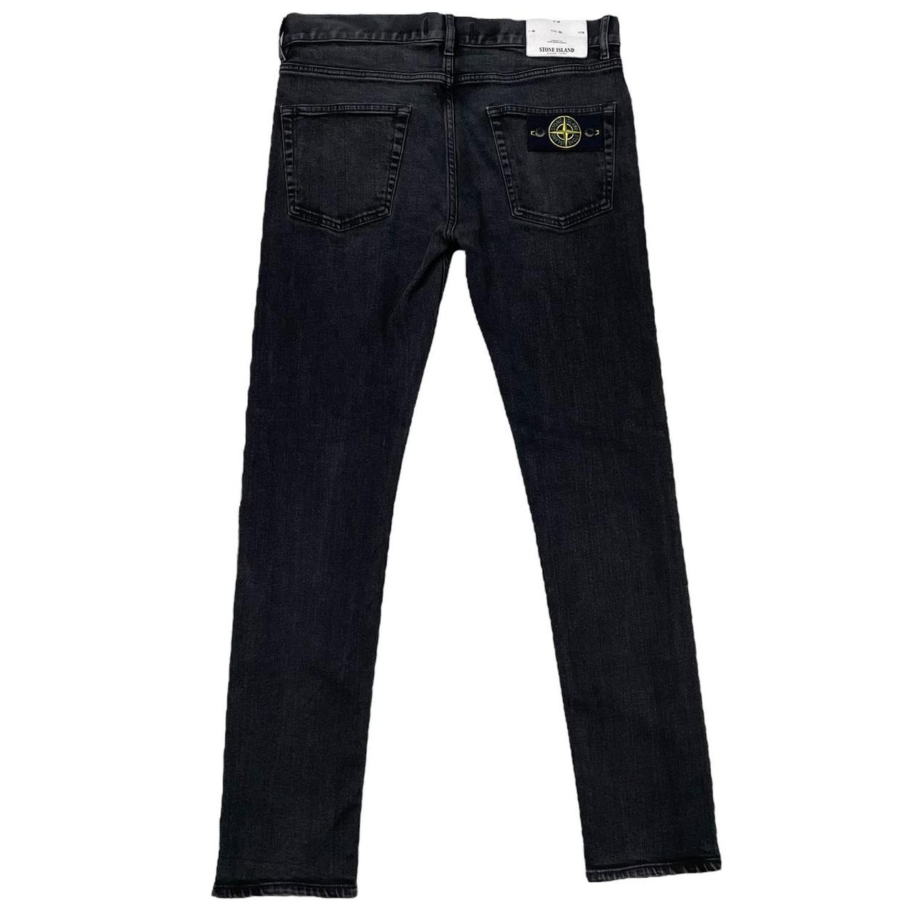 Stone Island AW 2018 Black Slim Fit Denim Jeans