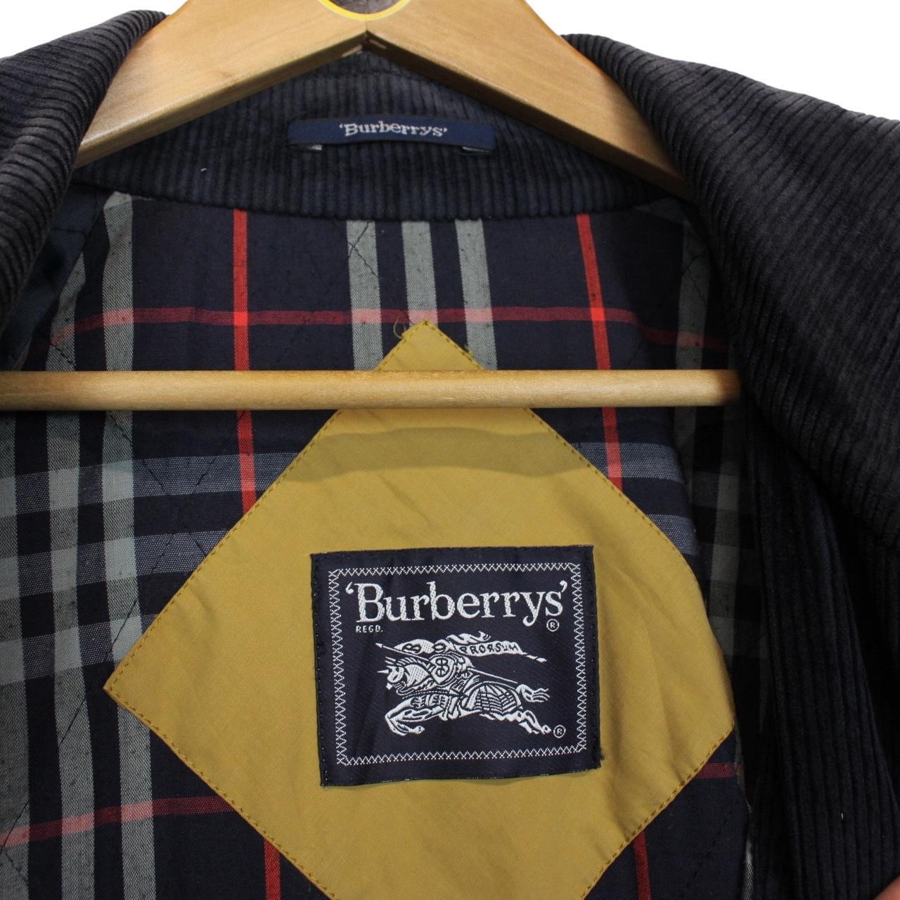 Vintage 90s Burberry Mustard Yellow Nova Check Lined Quilted Coat