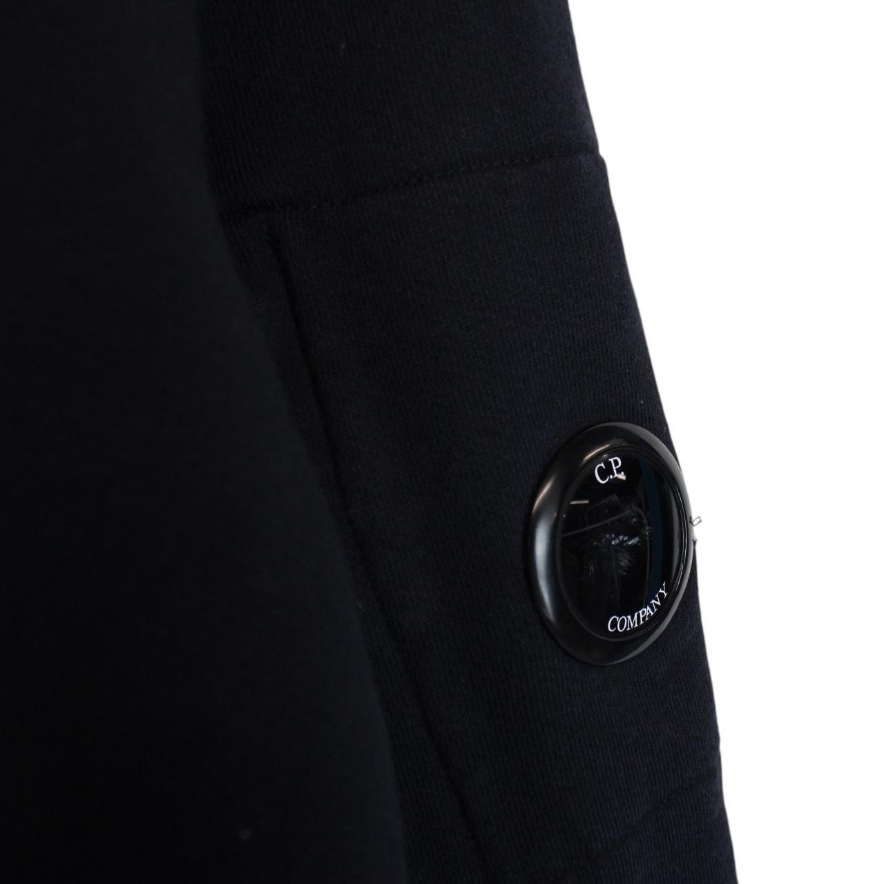 CP Company Navy Blue Goggle Lens Cotton Sweatshirt Jumper