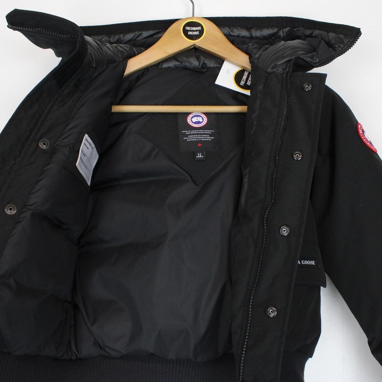 Canada Goose Black Chilliwack Bomber Down Jacket