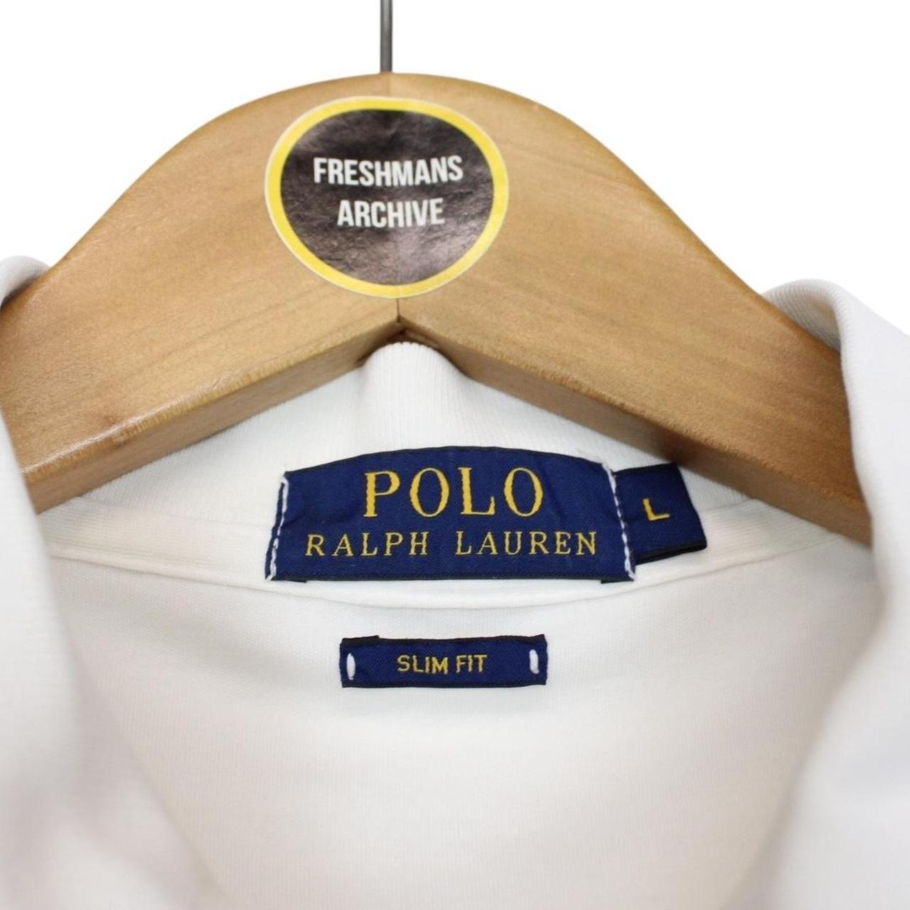 Polo Ralph Lauren White Short Sleeve Cotton Polo Shirt
