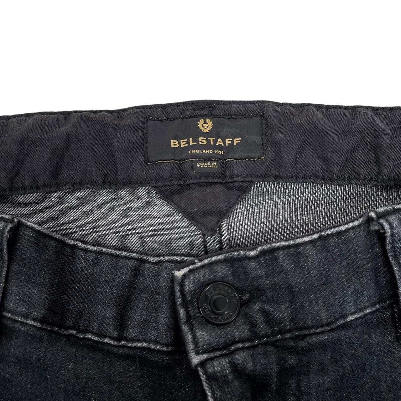 Belstaff Longton Black Slim Fit Denim Jeans