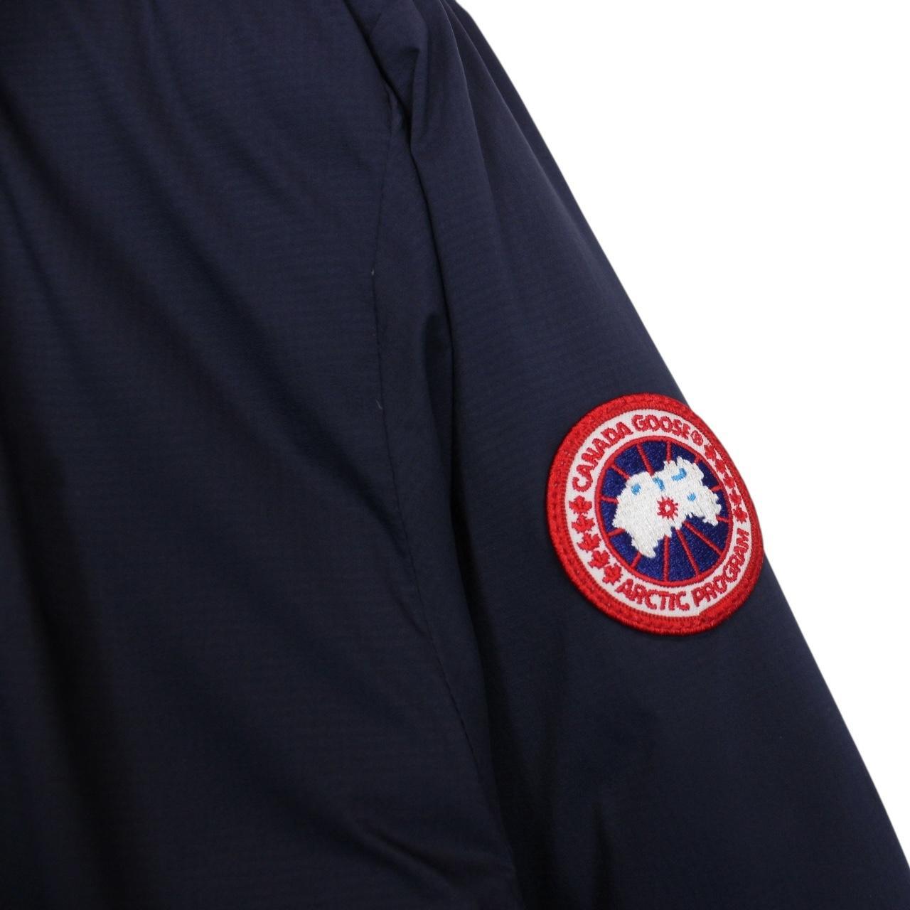 Canada Goose Lodge Hoody Navy Blue Full Zip Down Jacket
