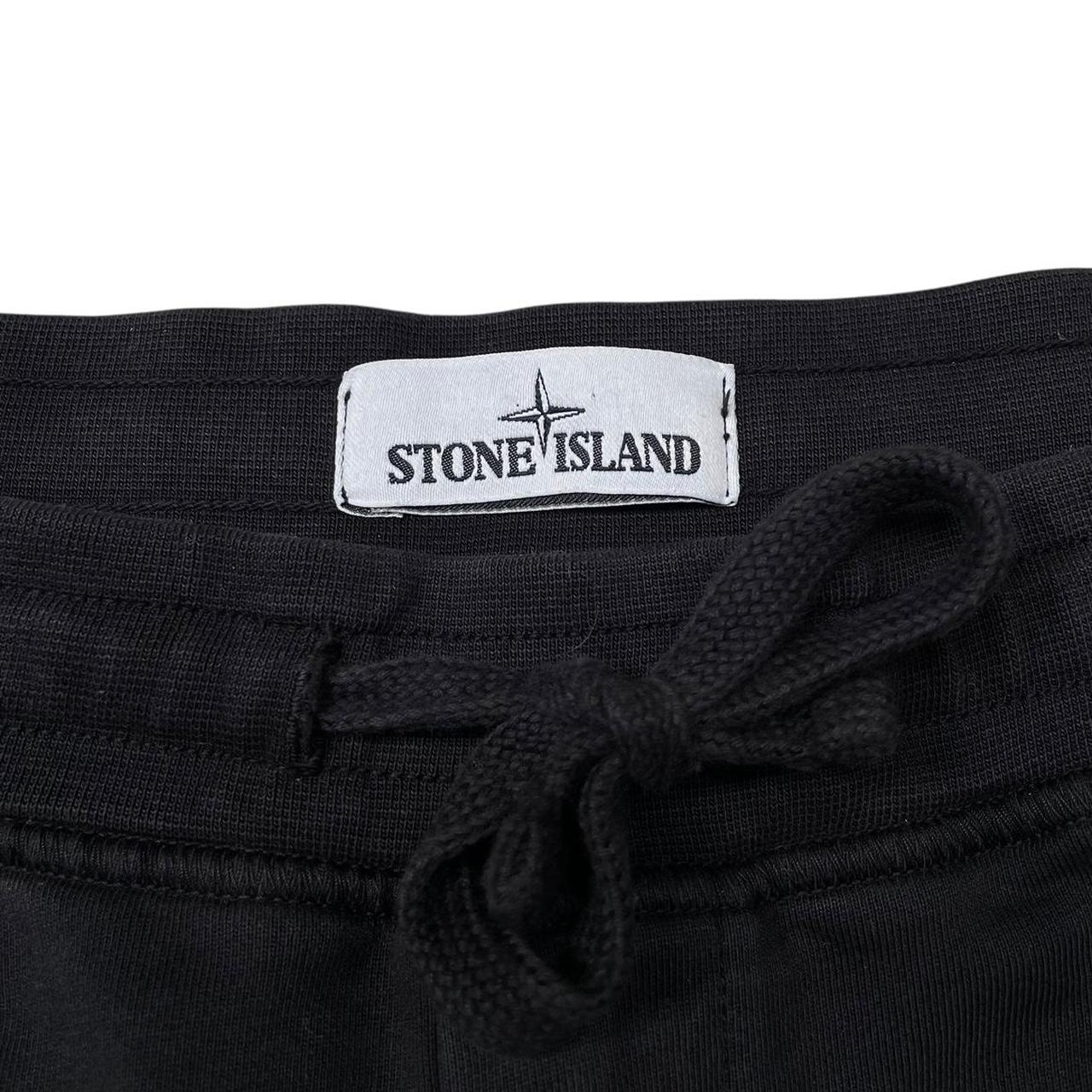 Stone Island SS 2020 Black Cotton Jogger Shorts