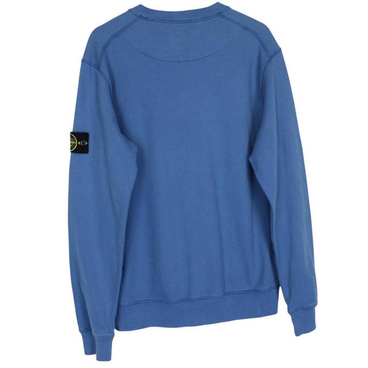 Stone Island AW 2020 Blue Cotton Sweatshirt Jumper