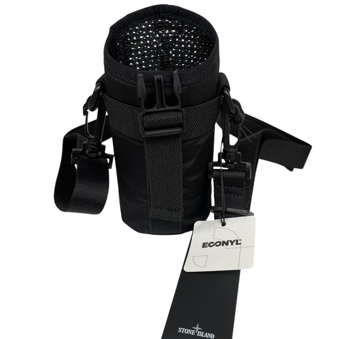 Stone Island x 24 Nylon Metal Black Stainless Steel Flask Water Bottle